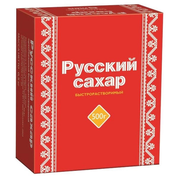 Сахар Русский сахар белый кусковой 500гр