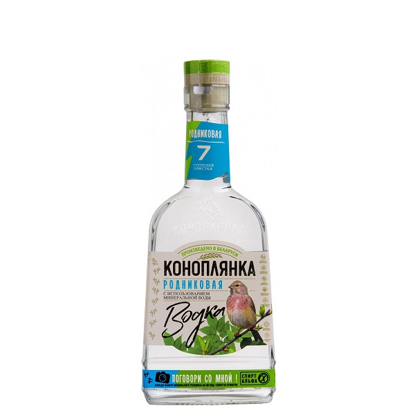 Водка Коноплянка родниковая