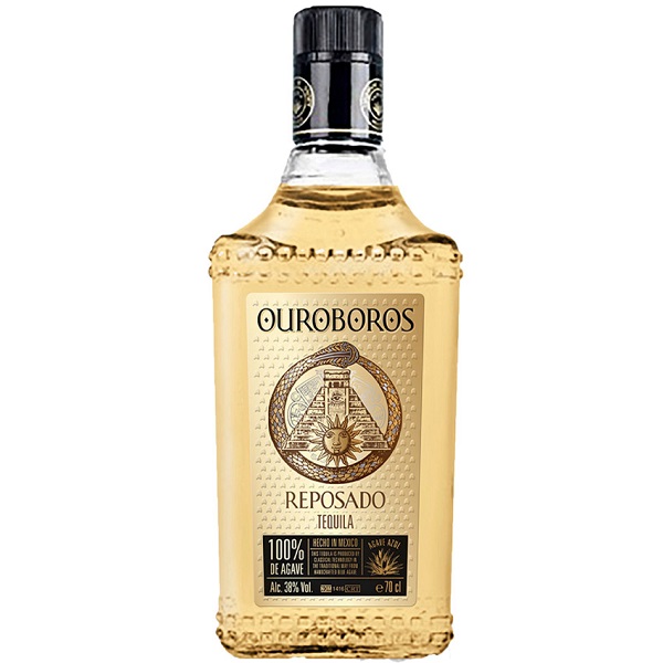 Напиток спиртной Ouroboros Gold (Уроборос Голд) Текила 38% 0,7л