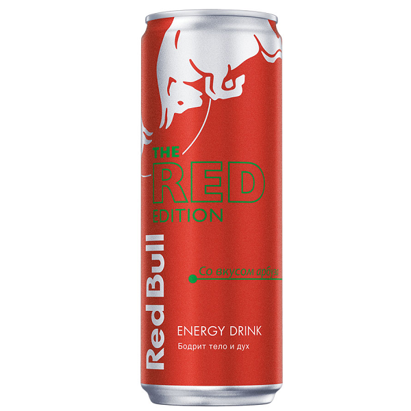 Напиток энергетический Red Bull (Ред Булл) 0,25л Арбуз ж/б