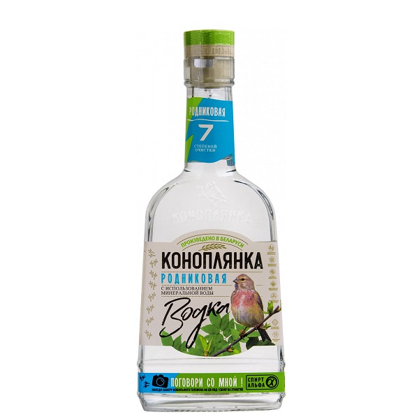 Водка Коноплянка родниковая
