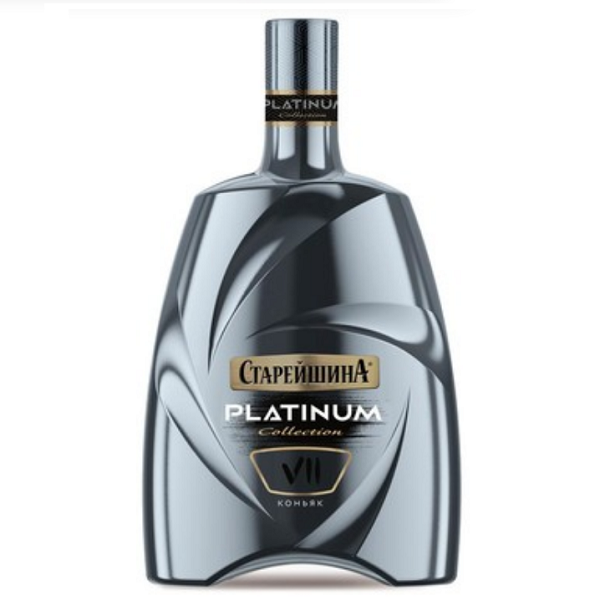 Коньяк Старейшина Platinum Collection семилетний 40% 0,5л