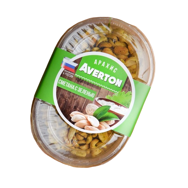 Арахис Averton 100гр Сметана и зелень