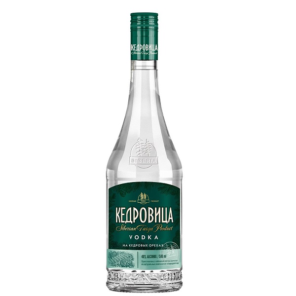 Настойка горькая " КЕДРОВИЦА НА КЕДРОВЫХ ОРЕХАХ"