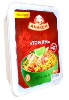 Лапша б/п Анаком Азия микс Том ям чашка 90гр