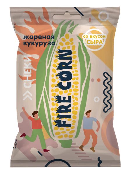Кукуруза жареная 40-45гр Сыр