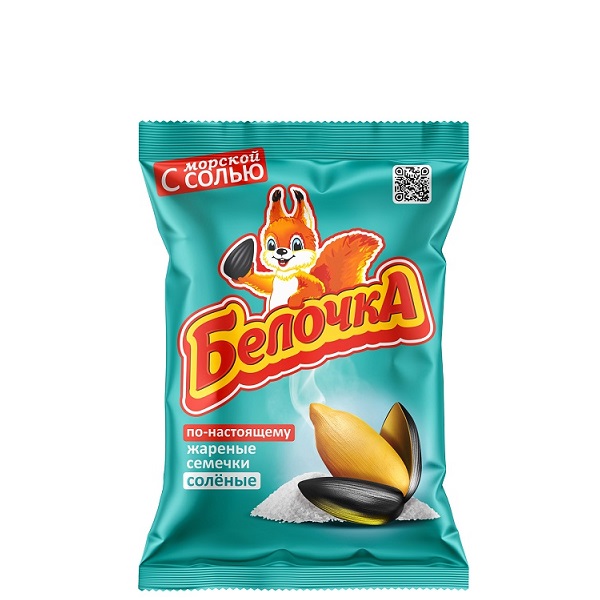Семечки Белочка 70гр Соленые
