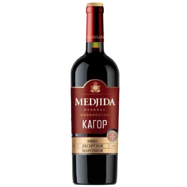 Вино Кагор Меджида марочное десертное красное