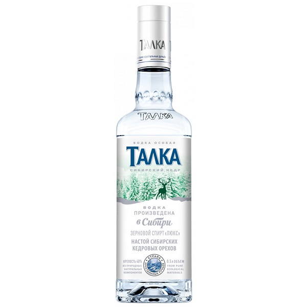 Водка Талка Сибирский Кедр особая