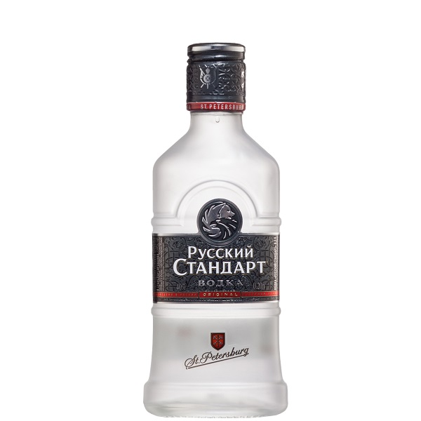 Водка Русский Стандарт 40% 0,2л фляжка