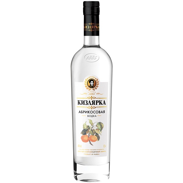 Водка Кизлярка Абрикосовая 40% 0,5л