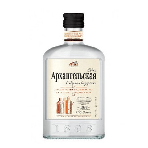 Водка Архангельская Северная выдержка 40% 0,1л