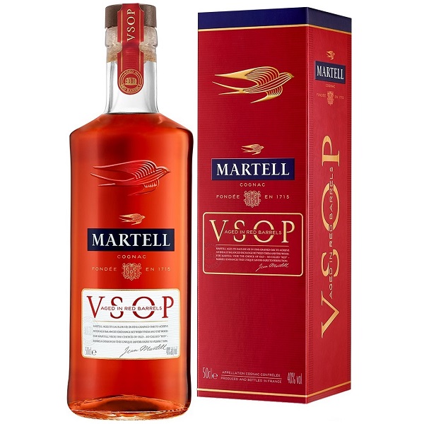 Коньяк Мартель VSOP Aged in Red Barrels