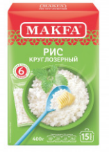 Рис Макфа шлифованный круглозерный 6х66,5гр