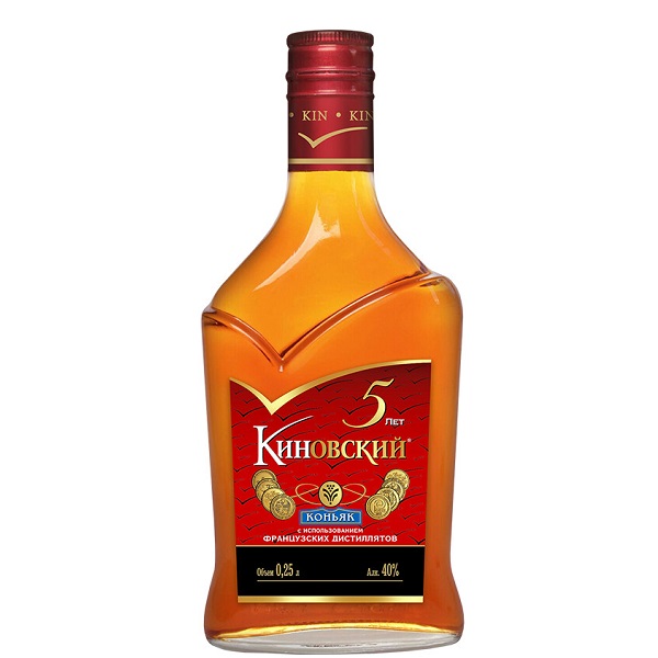 Коньяк Киновский пятилетний российский