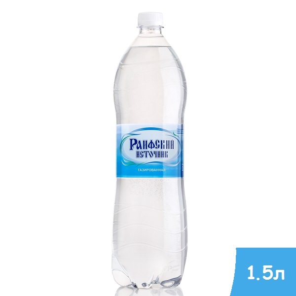 Вода питьевая Раифский источник 1,5л газ пэт