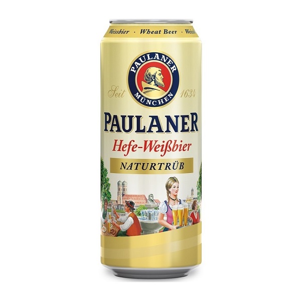 Пиво Paulaner Hefe-Weissbier (Паулайнер Хефе-Вайссбир)
