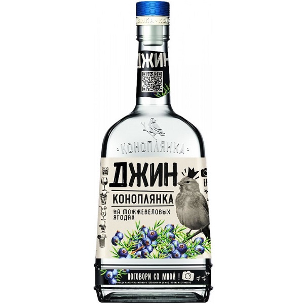Джин Коноплянка сухой