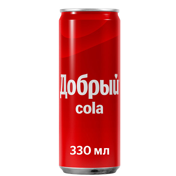 Напиток Добрый Кола 0,33л ж/б