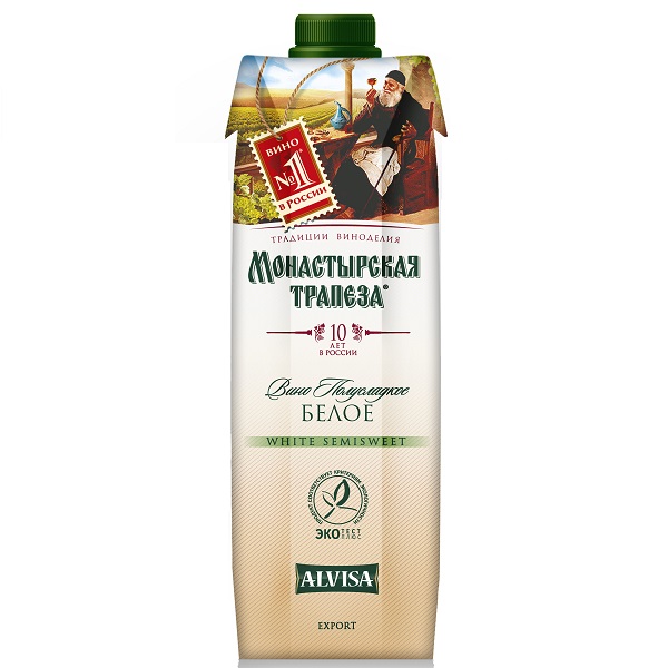 Вино Монастырская Трапеза