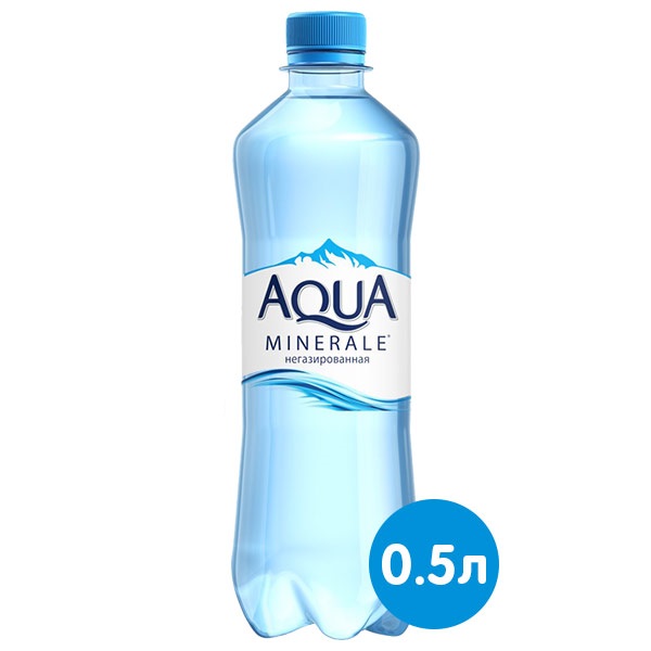 Вода питьевая Аква Минерале 0,5л негаз пэт