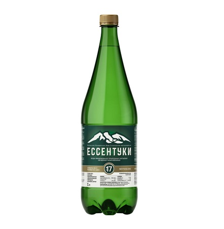 Вода минеральная Ессентуки №17 1л