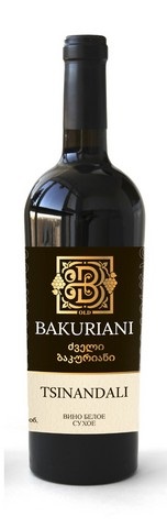 Вино Олд Бакуриани Ркацители белое сухое 10-12% 0,75л