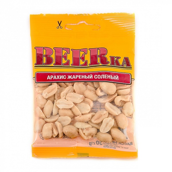 Арахис Beerka соленый 30г