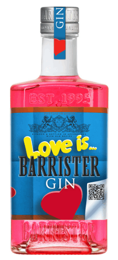 Джин Barrister Лав Из 43% 0,7л