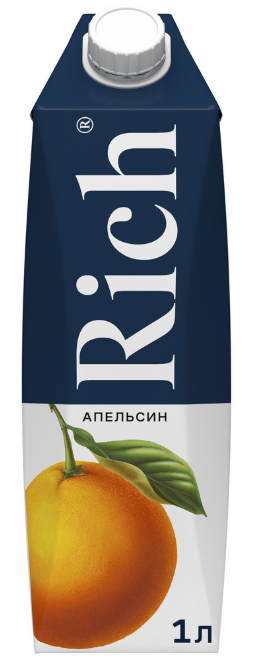 Нектар Рич 1л Апельсин