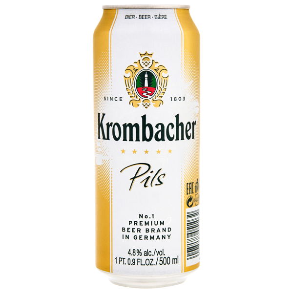 Пиво Krombacher Pils (Кромбахер Пилс)
