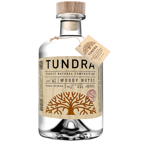 Водка Tundra Древесные ноты