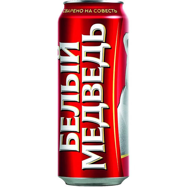 Пиво Белый Медведь Крепкое