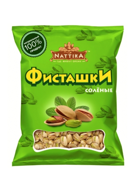 Фисташки Nattika 25гр соленые
