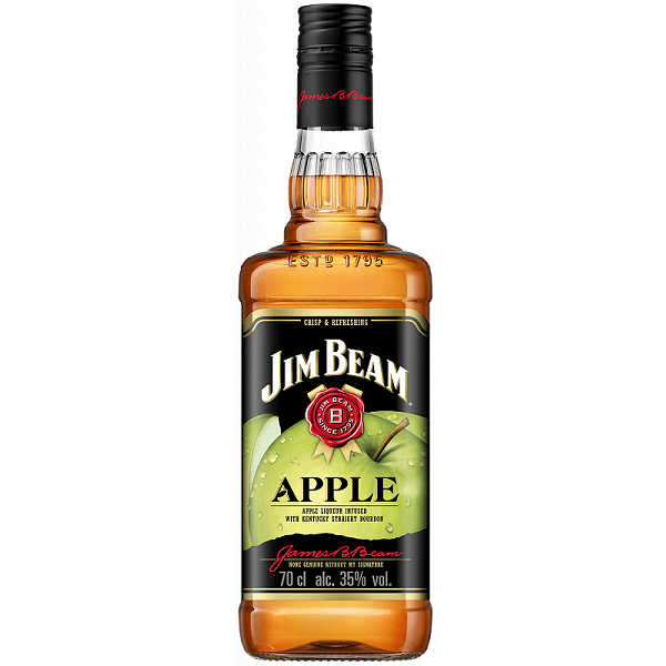 Напиток спиртной Jim Beam Apple (Джим Бим Эппл) 32,5% 0,7л обычный