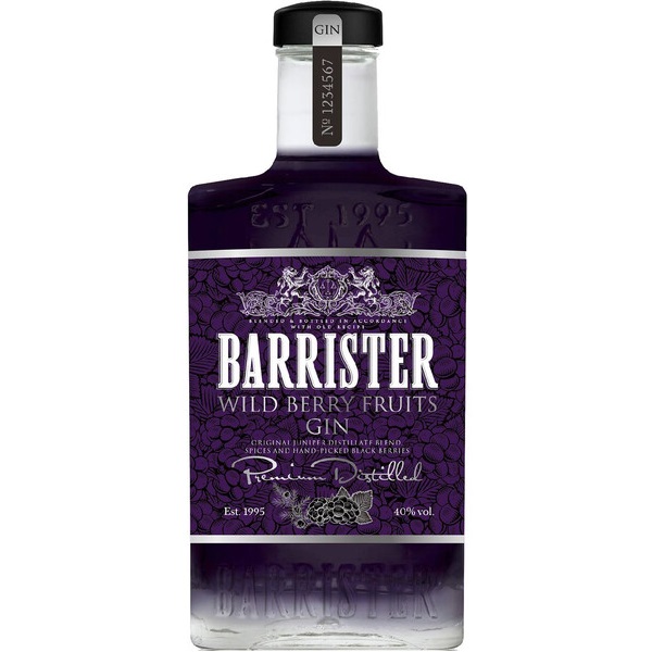 Джин Barrister Wild Berry Fruits
