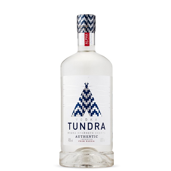 Водка Tundra Authentic Водка крайнего севера 40% 0,7л