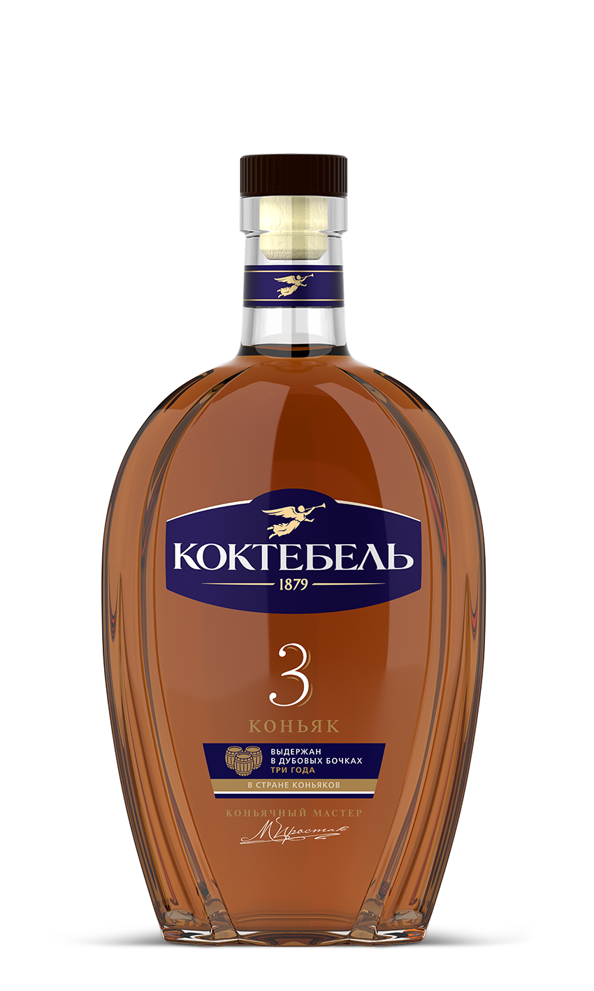 Коньяк Коктебель трехлетний
