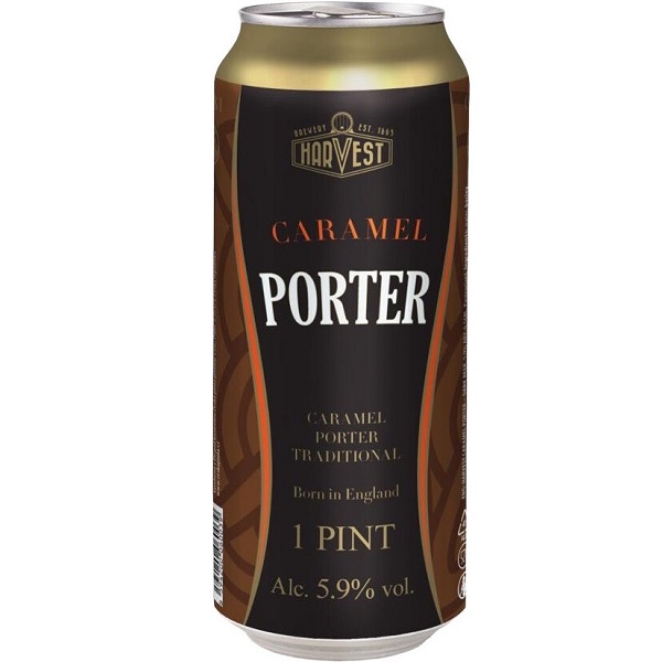 Пиво Harvest Caramel Porter (Харвест Карамель Портер) темное пастеризованное