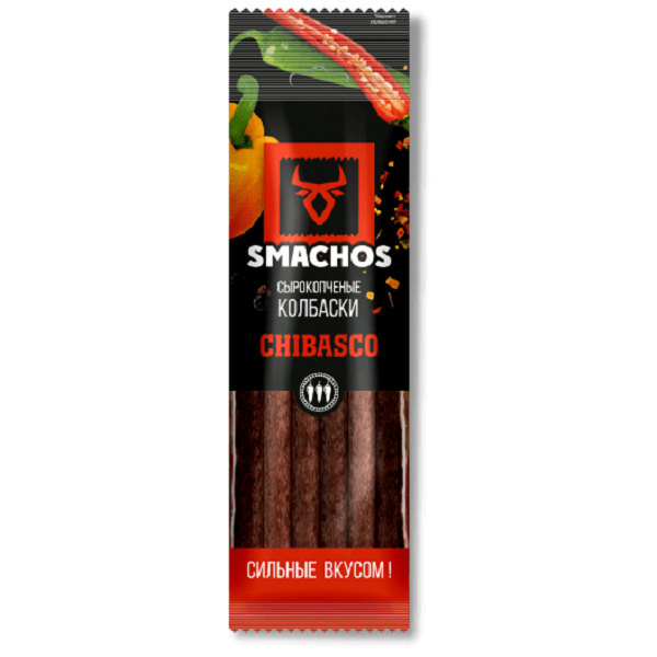 Колбаски Smachos 70гр Чибаско с/к
