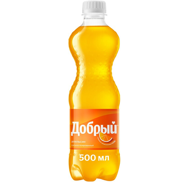 Напиток Добрый Апельсин с витамином C 0,5л пэт