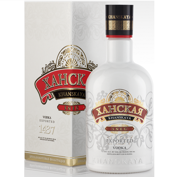 Водка Ханская Sneg Edition