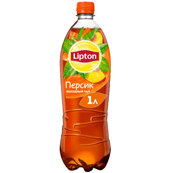 Чай холодный Липтон 1л Персик