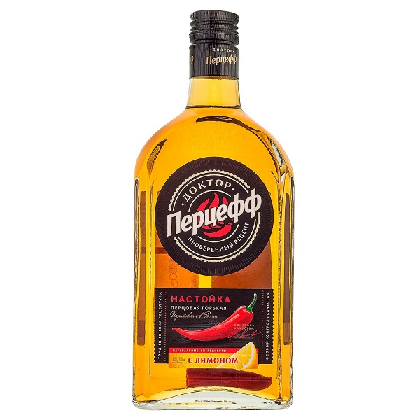 Настойка Доктор Перцефф на меду(лимон)