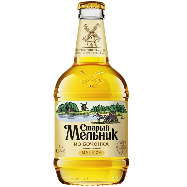 Пиво Старый Мельник из Бочонка Мягкое