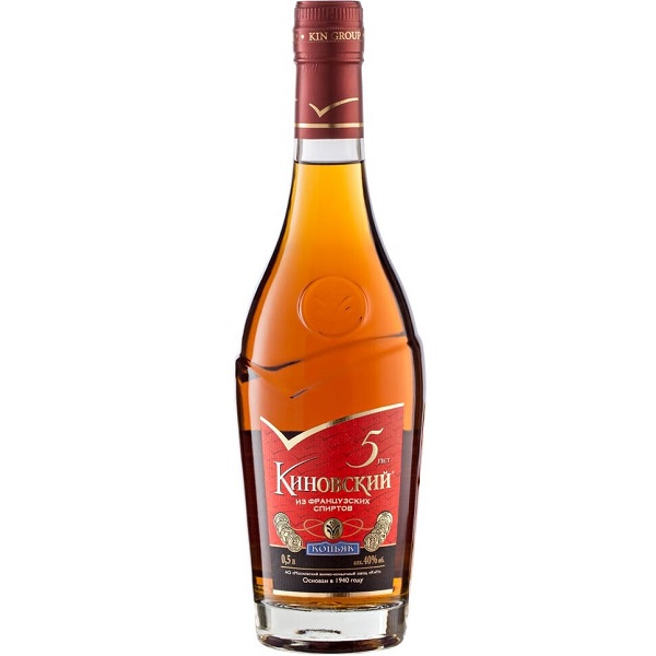 Коньяк Киновский пятилетний российский