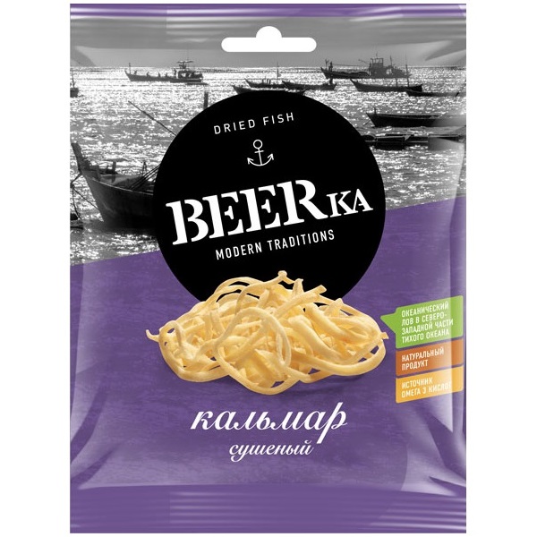 Кальмар сушеный Beerka 38гр
