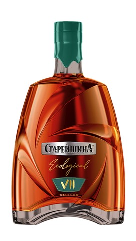 Коньяк Старейшина Энолоджикал КВ российский семилетний 40% 0,5л