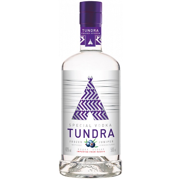 Водка Tundra Морозный можжевельник