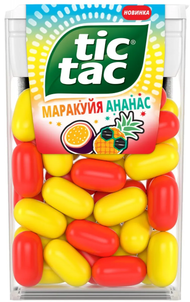 Драже Тик Так 16гр Маракуйя, ананас
